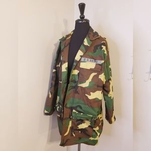 Camouflage blazer